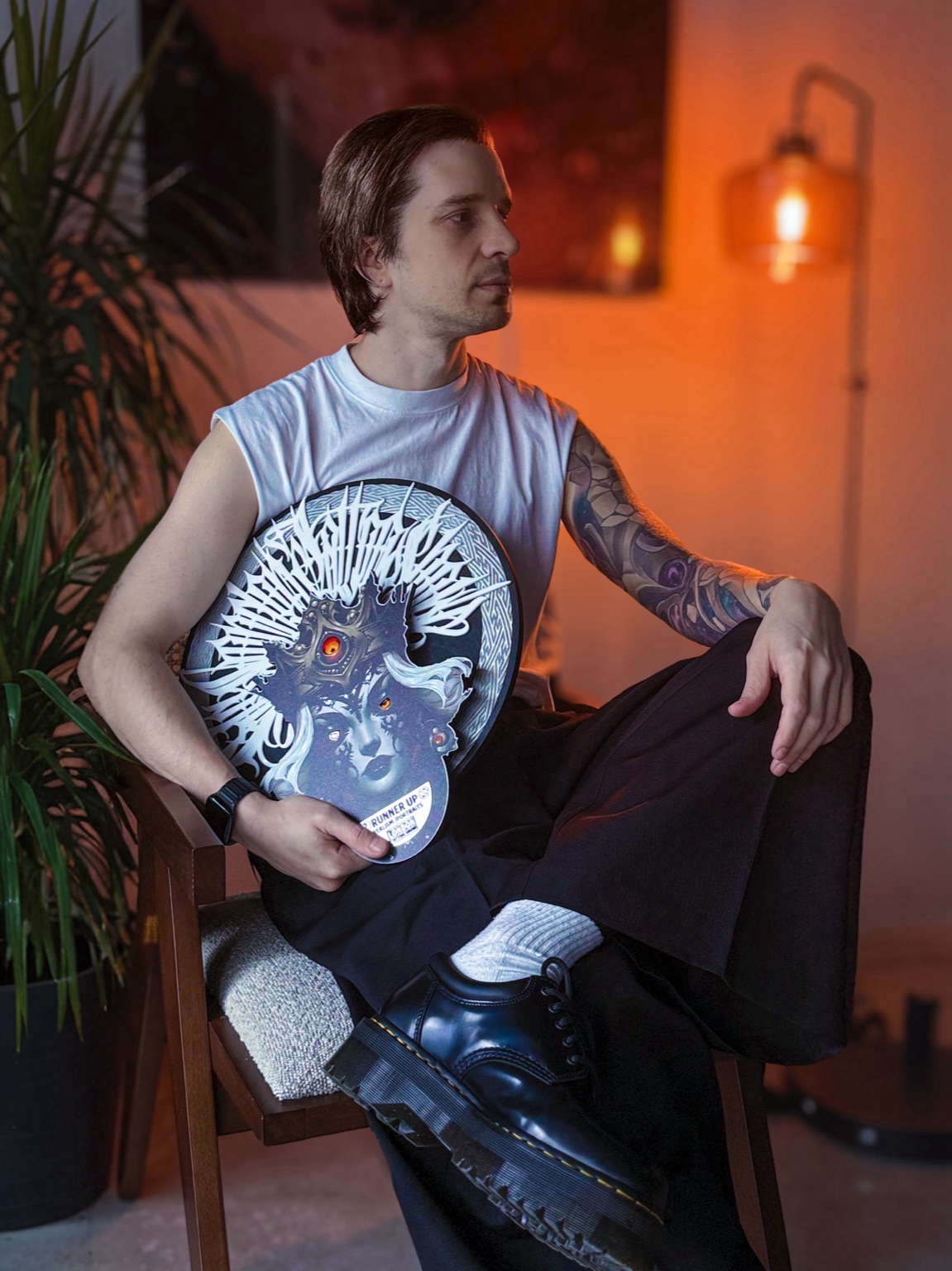 Vladimir with trophy